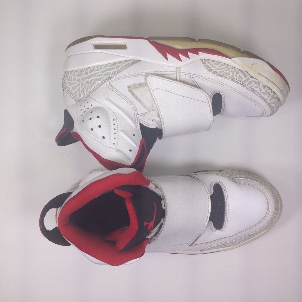 AIR JORDAN SON OF MARS  SZ 9.5 FIRE RED OG RETRO - Picture 4 of 9